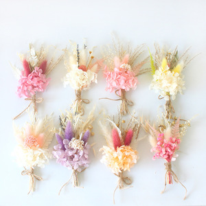 Flores Secas Naturales Ecológicas al por Mayor, Flores de Pampas Preservadas, Mini Ramo de Flores para Decoración del Hogar y Bodas - Product Image 2