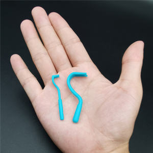 プロモーションギフトカスタム2個プラスチックペットノミダニ抽出器ツイスターツイザーリムーバーキットツール快適にあなたの犬を扱います - Product Image 3