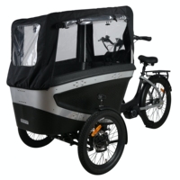 Tricycle électrique ANANDA M81 Ebike 250 Watt à pneus larges, moteur central Bosch, vélo cargo, vélo à glace à vendre
