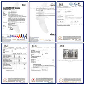 Microporous tahan air Impervious sekali pakai pelindung kimia antistatik Coverall Hazmat sekali pakai setelan putih - Product Image 3