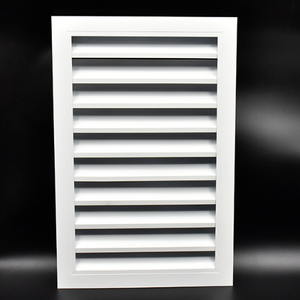 Persiennes carrées en alliage d'aluminium de conception moderne ouvertures de <span class=keywords><strong>ventilation</strong></span> étanches et durables adaptées à la <span class=keywords><strong>ventilation</strong></span> extérieure - Product Image 4