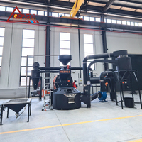 Torréfacteur Industriel Entièrement Automatique REEKSS 120kg 3T/Jour de Dongyi Manufacturer, Machine à Torréfier le Café Intelligente avec Fonction de Copie de Courbes