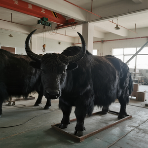 Tùy chỉnh Hoang Dã yak mô hình thực tế animatronic tây tạng động vật cho cao nguyên công viên chủ đề vườn thú triển lãm văn hóa Bảo tàng trang trí nội thất làm nhựa - Product Image 4