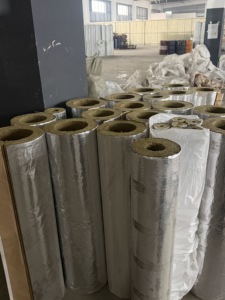 Lana de Roca con Revestimiento de <span class=keywords><strong>Aluminio</strong></span> para Aislamiento Térmico de Paredes Exteriores de Edificios, Ahorro de Energía - Product Image 3