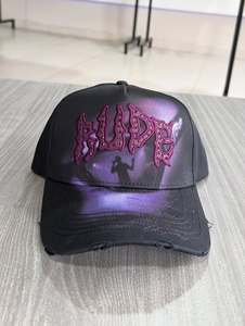 Disponibile 2026 Ingrosso G5 Rude Awakening Cappello El Barbas Personalizzato a 5 Pannelli <span class=keywords><strong>in</strong></span> Suede con Visiera Larga Snapback Beard Hats Gold Originales - Product Image 2