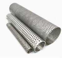 Filtre à tube conique en maille métallique en acier inoxydable 304 316