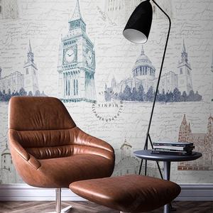 <span class=keywords><strong>Papier</strong></span> <span class=keywords><strong>peint</strong></span> sans couture de style <span class=keywords><strong>baroque</strong></span> européen, motifs d'architecture d'église - Product Image 1