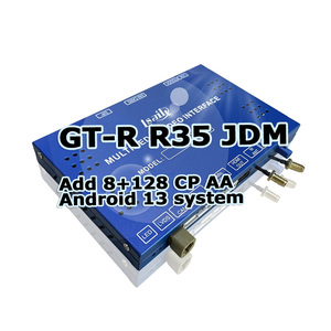 Boîtier d'interface <span class=keywords><strong>Android</strong></span> 8+128 Go pour Nissan GT-R R35 JDM 2008-2016, incluant Carplay, 100% compatible avec les fonctionnalités OEM, Lsailt - Product Image 6