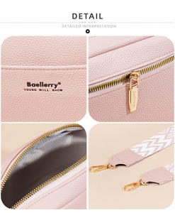 Baelelry女性用新ショルダーバッグ流行の新しいクロスボディバッグ女性用大容量PU - Product Image 4