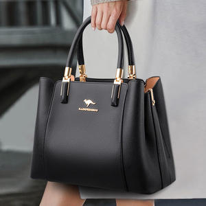Nuevo Bolso Tote de PU para <span class=keywords><strong>Mujer</strong></span>, Hecho a Medida, Simple, Moderno, de Gran Capacidad, Precio al por Mayor para las Temporadas de Verano y Otoño - Product Image 2