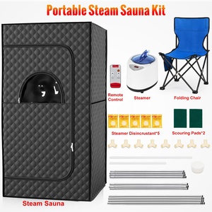 Máy xông hơi gia đình di động giá rẻ, điều khiển bằng wifi, lều xông hơi EMF tích hợp máy xông hơi - Product Image 6