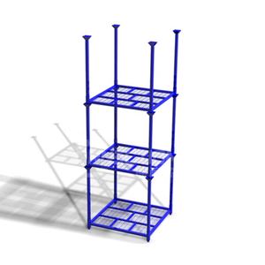 Estante Apilable de Acero Personalizado, Estante Apilable de Acero Móvil Personalizado - Product Image 4