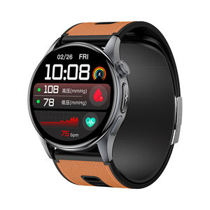 Smartwatch AMOLED con Misurazione Pressione Sanguigna Magnetica, ECG, EDA, Ossigeno nel Sangue, Frequenza Cardiaca, Monitoraggio del Sonno, Pompa d'Aria, per la Salute Maschile - Product Image 5