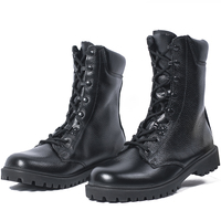 Chaussures de randonnée d'extérieur respirantes tout en cuir ultra-légères personnalisées bottes tactiques résistantes à l'usure