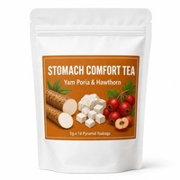Thé Confort Gastrique Yam Poria 5g x 14 Sachets Soutien Digestif et Soin de l'Estomac Yuzetang Durée de Conservation 12 Mois