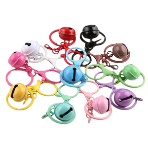 Llavero de Campana Redonda Colorida con Diseño de Dragón, de Aleación de Zinc, Accesorio para Bolsos, Estilo Casual y Moderno - Product Image 1