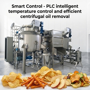 Fully Automatic Low-Temperature Vacuum <strong>Fryer</strong> 100kg Capacity Long-Term Warranty. For Fruit Vegetable <strong>Chip</strong> Processing Plants - Product Image 5