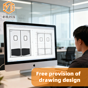 YT Stainless Steel Swing Impact Traffic <strong>Door</strong> for Kitchen or Restaurant Supermarkets - Product Image 6