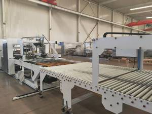 Machine automatique de pliage, collage et couture de cartons pour boîtes en carton ondulé - Product Image 4