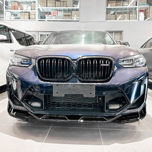 Para BMW X3M X4M F97 F98 LCI 2022+ Kit de carrocería con difusor y protector de parachoques delantero, accesorios para coche - Product Image 4