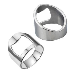 <b>Mini</b> Colorful Eco-Friendly Stainless Steel Finger Ring Wine Beer <b>Bottle</b> Opener with Customized Logo for Home Use - Product Image 4