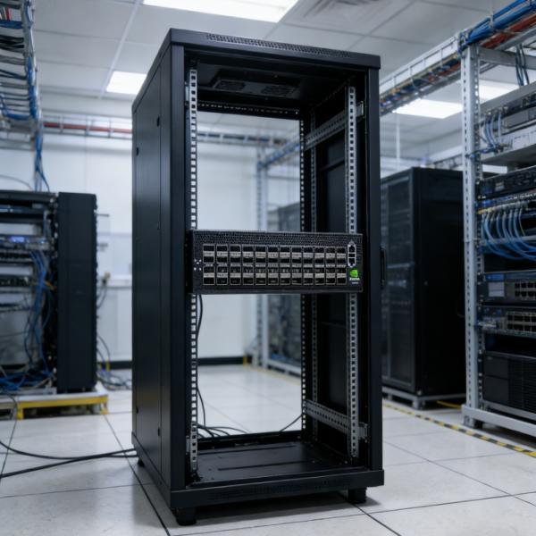 New 800GbE Network Switch SN5600 Spectrum-4 Based 64-Port OSFP 51.2Tb/s Throughput High-Density Ethernet Switch