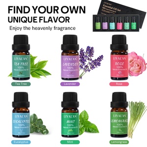 Essential <strong>Oil</strong> <strong>Set</strong> Aromatherapy Mint Tea Tree Lemongrass Eucalyptus Lavender Body <strong>Massage</strong> Essential <strong>Oil</strong> <strong>Set</strong> - Product Image 5