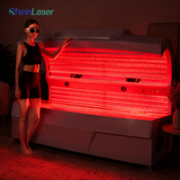 Lit de luminothérapie motorisé CELIORA-E6 à lumière rouge, chambre de photobiomodulation LED pour le corps entier, pour le bien-être et la récupération