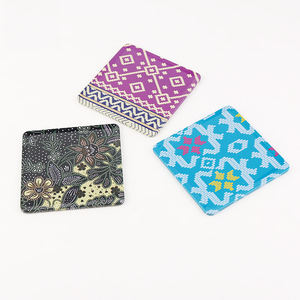 Posavasos de Madera de Corcho para Café y Té con Impresión de Logotipo Personalizado para Mesa de Navidad, Diseño Bonito en MDF - Product Image 3