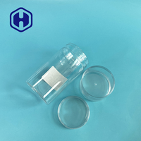 Pot en plastique PET de qualité alimentaire sans BPA, anti-fuite, avec couvercle à vis pour biscuits, gelée, aliments pour bébés, chocolat, collations (diamètre de l'ouverture 62 mm, 117 mm)