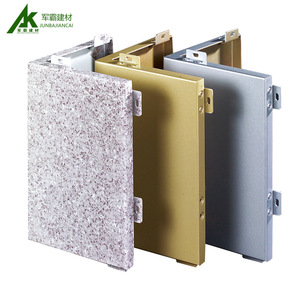 Panel de Aluminio Personalizado JUNBAJIANCAI con Recubrimiento en Polvo Anticorrosión para Muro Cortina Exterior - Product Image 2