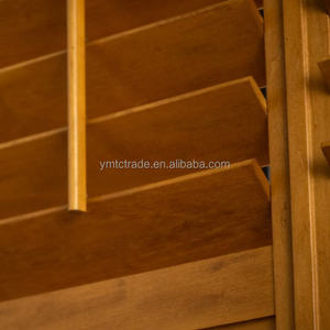 Vente directe d'usine traditionnel personnalisé tache <span class=keywords><strong>couleur</strong></span> 76mm persienne intérieur Plantation obturateur - Product Image 2