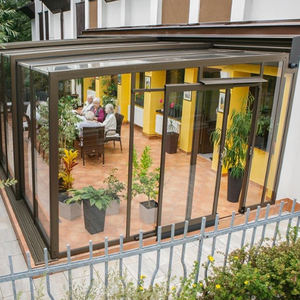 Pièce en verre Low-E Maison en verre préfabriquée Cabines et salles de jardin Produits Cabines en aluminium et salle de jardin Maison Véranda en verre - Product Image 2