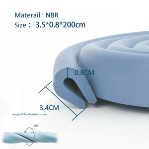New NBR Baby Safety Soft Edge <strong>Guards</strong> <strong>Corner</strong> Protector Baby <strong>Corner</strong> <strong>Guards</strong> Comes with 3M Adhesive Tape - Product Image 4