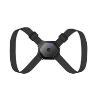 Attelle de Soutien Dorsal Professionnelle Unisexe en Spandex et Nylon Respirant avec Capteur Intelligent et Réglable, Anti-Bosses, pour l'École Primaire