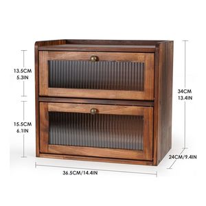 Boîte de rangement pour <span class=keywords><strong>pain</strong></span> en bois - Product Image 5