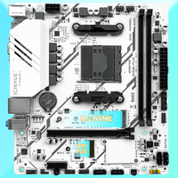 JGINYUE Carte mère de jeu de bureau DDR4 B450M-PLUS nouvelle interface de disque dur SATA à double canal de mémoire