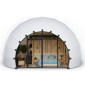 Carpa Domo de Camping de Alta Calidad con Refuerzo Diagonal, Carpa Tipo Beetle de Doble Capa Resistente a Tormentas para Resorts y Campamentos al Aire Libre - Product Image 1