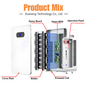 Sistema de Baterías de Almacenamiento Doméstico Modular y Expandible de 48KWH que Satisface las Necesidades Energéticas de Hoteles del Sudeste Asiático - Product Image 3