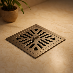 Sistema de Drenaje de Latón Duradero Antiolor con Trampa Antiolores y Cesta Filtrante |   Ideal <span class=keywords><strong>para</strong></span> aceras, jardines, cocinas y baños - Product Image 5