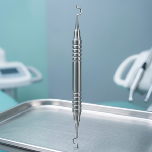 Pinza Quirúrgica Dental Manual de Acero Inoxidable, Instrumento de 130 mm con Aplicador Elástico para Cirugía Oral - Product Image 2