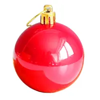Bola navidd decoração de árvore de natal, enfeites personalizados inquebráveis, decorações de bauble, conjunto de bola de plástico de subolmação