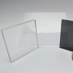 Chống UV chống xước màu rắn màu đen tấm Acrylic 3mm 4mm tấm <span class=keywords><strong>plexiglass</strong></span> cho hộp đèn - Product Image 1