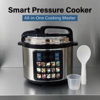 Nouvelle autocuiseuse électrique 5L intelligente avec fonction de réservation, revêtement antiadhésif, en stock, cuisson en un clic, 15 fonctions essentielles, cuiseur à riz