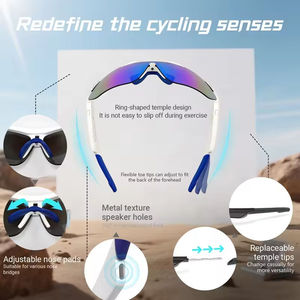 Lunettes de soleil intelligentes QY-Pro3 avec musique Bluetooth, appels téléphoniques HD, photographie à distance, protection UV, contrôle tactile, pour sports de plein air et cyclisme - Product Image 3
