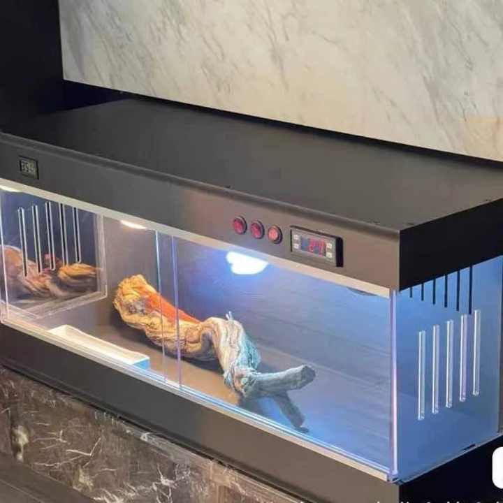 90*45*45 cm wholesale PVC Reptile terrarium ,reptile vivarium cage for ...