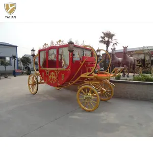 Chariot de mariage cheval Antique, vente en gros, nouveau modèle