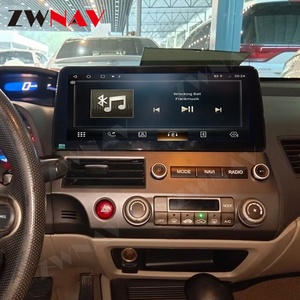 Reproductor Multimedia para Automóvil con Pantalla Táctil Inalámbrica Carplay Android, Navegación GPS para Automóvil, para <span class=keywords><strong>Honda</strong></span> Civic 2011-2016, Reproductor Estéreo de Video, Unidad Principal - Product Image 4