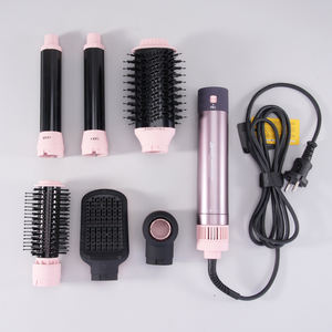 <span class=keywords><strong>ENZO</strong></span> EN-4133-5 Brosse thermique 6 en 1, séchage et coiffage en une seule étape, peigne chauffant à air chaud, boucleur, brosse interchangeable, tête rotative, sèche-cheveux brosse - Product Image 5