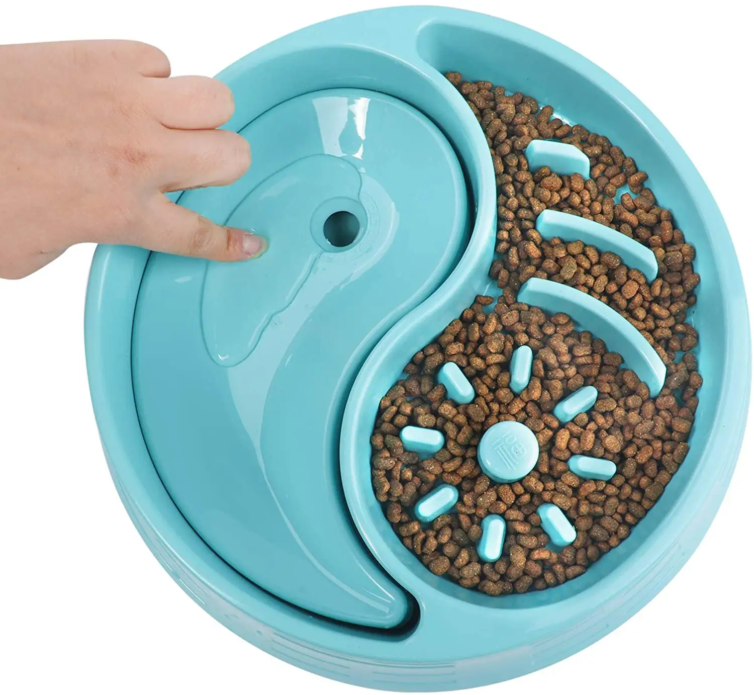 Slow Feeder Pet Bowl Anti-Gulping Slow Bowls Pet Feeder Bowls for Large Dogs